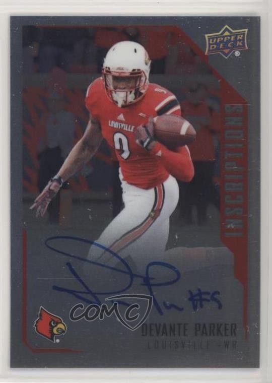 DeVante Parker Upper Deck Inscriptions #DE Autograph