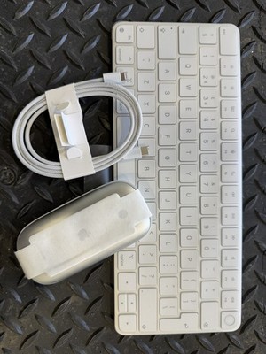Apple Magic Keyboard mit Touch ID A2449 GEN Magic Mouse 2+ Kabel Original NEU