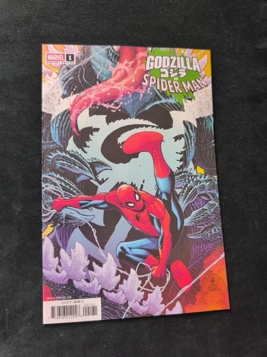 GODZILLA VS SPIDER-MAN #1 NICK BRADSHAW SPIDERMAN VARIANT 1