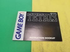 Tetris Instruction Manual Booklet ONLY Nintendo GameBoy