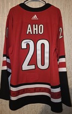 Sebastian Aho Signed Jersey.