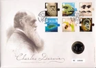 GB 2009 Charles Darwin, Royal Mail/Mint £2 Coin Numismatic FDC