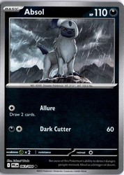 Absol 063/094 Phantasmal Flames Reverse Holo