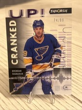2022 Upper Deck Synergy Cranked Up Purple 30/99 Brendan Shanahan #CU-BH HOF 5b7