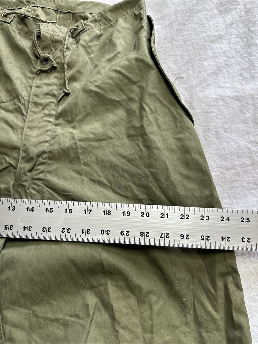 Vintage US Army M-1951 Arctic Shell Field Trousers Pants M51
