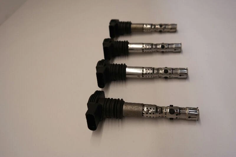 99-01 VW VOLKSWAGEN ESCARABAJO BOBINA ENCENDIDO JUEGO DE 4 OEM 1.8L TURBO GAS Foto 4 de 4