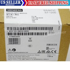 New Siemens S7-1200 Analog input SM 1231 6ES7231-5ND32-0XB0 6ES7 231-5ND32-0XB0