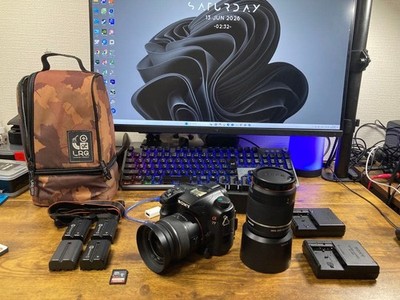 SONY ��77 SLT-A77V DSLR Camera Kit