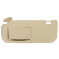 Driver Side Sun Visor with Mirror Replacement Car Interior 36.5x16.5cm Beige