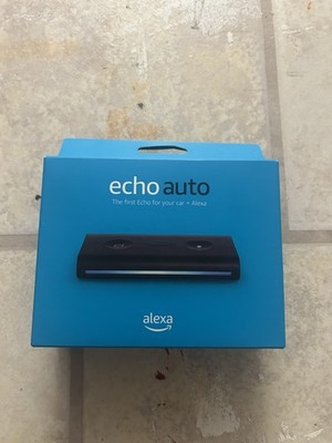 Amazon Echo Auto Hands Free Smart Vehicle Car Speaker Assistant Alexa-NEW/SEALED