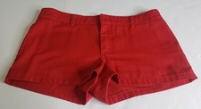 Vintage 90s Y2K Anchor Blue Brand Red Shorts Pockets Made In USA Free Shipping