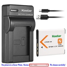 NP-BN1 BC-CSN Battery or Slim Charger for Sony Cyber-shot DSC-TX200V TX20 TX30