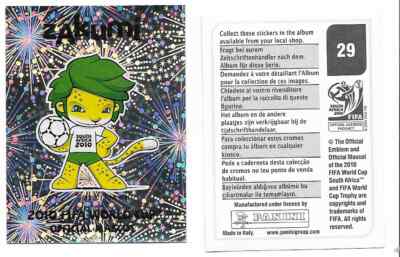 Les mascottes de la Coupe du Monde de football