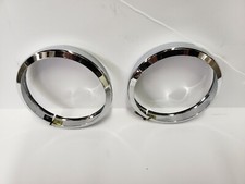 HARLEY-DAVIDSON STOCK 4 IN FOR 96 HERITAGE PASSING LAMP CHROME BEZELS