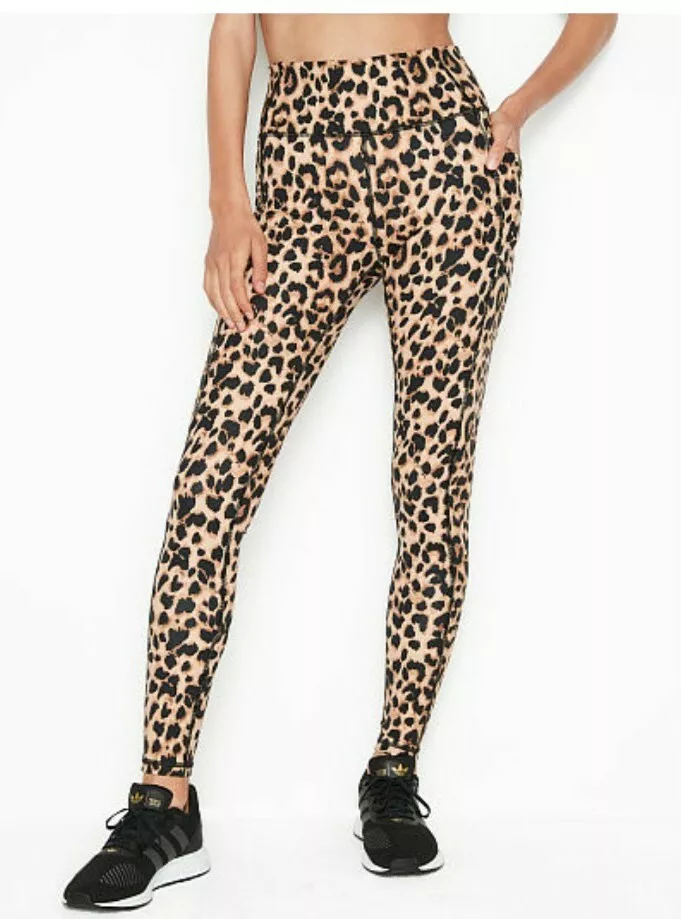Victoria secret leopard leggings sale