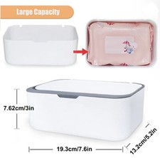 NWT Baby or Bathroom Wipes Holder Dispenser