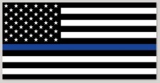 Police Thin Blue Line Decal American Flag Bumper Sticker Law Enforcement Officer Police Thin Blue Line Decal American Flag Bumper Sticker Law Enforcement Officer