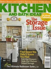 Kitchen And Bath Ideas Magazine Storage Issue Ultimate Bathroom Suite 2008