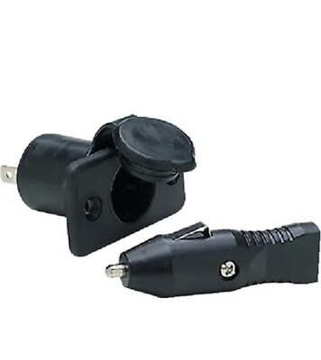 Seachoice 12 Volt DC Power Outlet Plug For Boats, RVs, Campers & Trucks - 10 Amp Rating (50-15021)