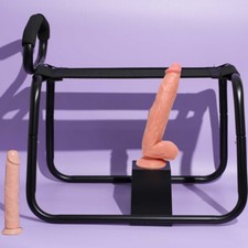 Toughage Sex Chair Bouncing Mount Stool Weightless Position XXL Dildo Plug Toys