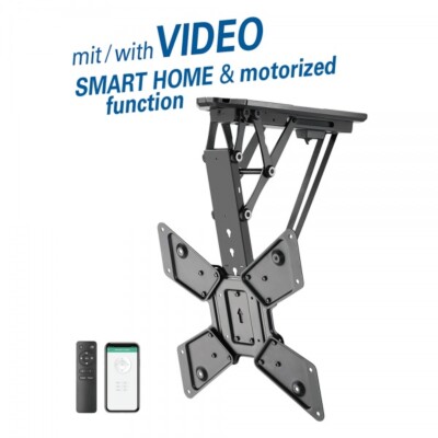 KIMEX - 014-4001 Supporto A Soffitto Telescopico Per Televisore 23-42