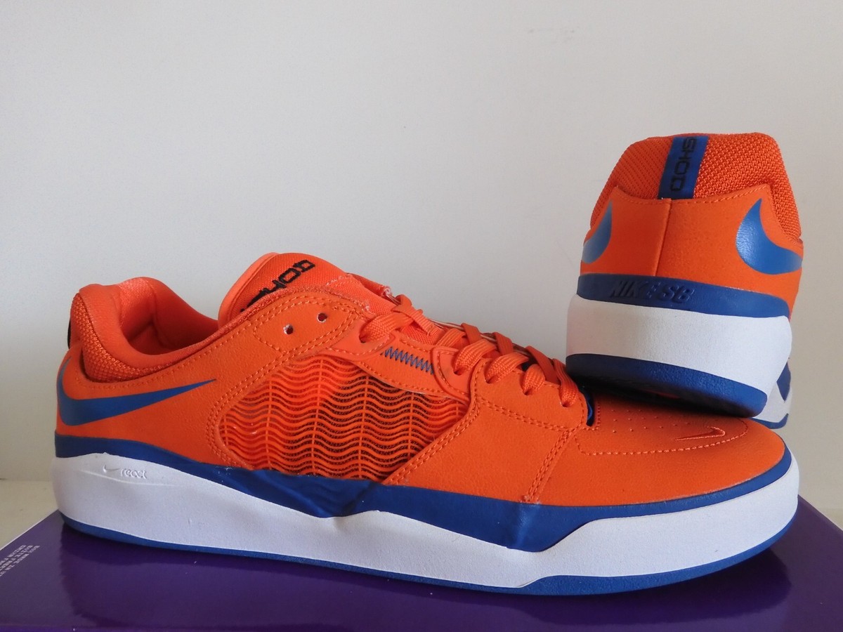 Size 13 - Nike Ishod Wair Premium SB Orange Blue Jay for 
