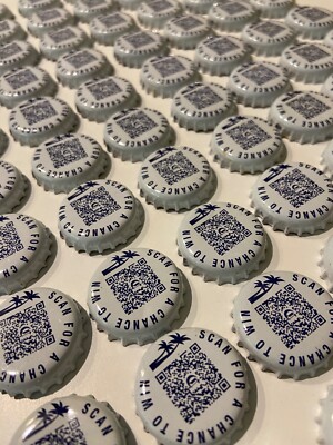 191 x Corona Extra Scannbare Bier Kronkorken Tops Crafting Project Lager