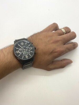 Fossil Black Lon Plated Stainless 