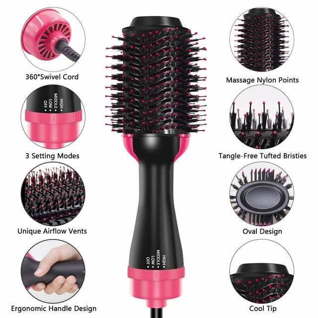 One Step Hair Dryer and Styler Blower Brush Model 5250 for sale online