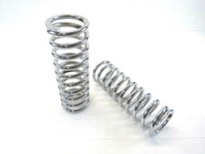 10 Tall Coil Over Shock Springs Id 2.5 Rate 350lb Chrome C21607c 10 Tall Coil Over Shock Springs Id 2.5 Rate 350lb Chrome C21607c