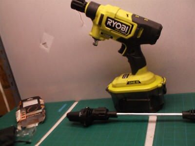 #ad ry121850vnm RYOBI 18Volts Brushless 600 PSI Cordless Cold Water Power Cleaner sn $134.99