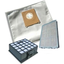 20 Sacs À Poussière + Hepa + Filtre Moteur Pour Bosch Logo Hepa BSG61666GB /03