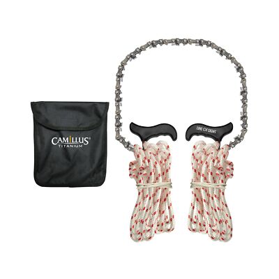 CAMILLUS 20'' High Limb Durable Easy-to-Use Outdoor Branch Chain Saw with Weig...