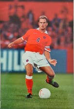 Photo 10x15cm Frank de Boer KNVB Holland/Netherland
