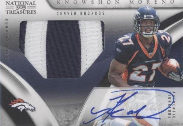 2009 Playoff National Treasures Knowshon Moreno #118 - 1 of 2