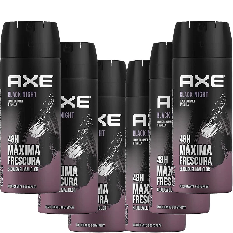 Axe Black Night Men Antiperspirant Spray MAKEUP, 50 OFF