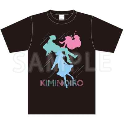 Kimi no Iro T-Shirt Black TOHO Japan limited New