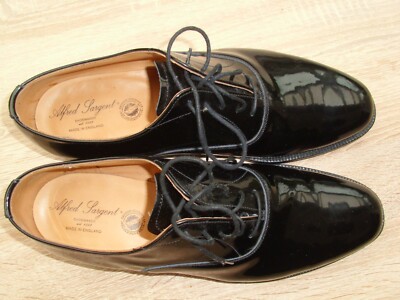 Alfred Sargent, Tanzschuhe, Hochzeitsschuhe, edle Schuhe schwarz glänzend
