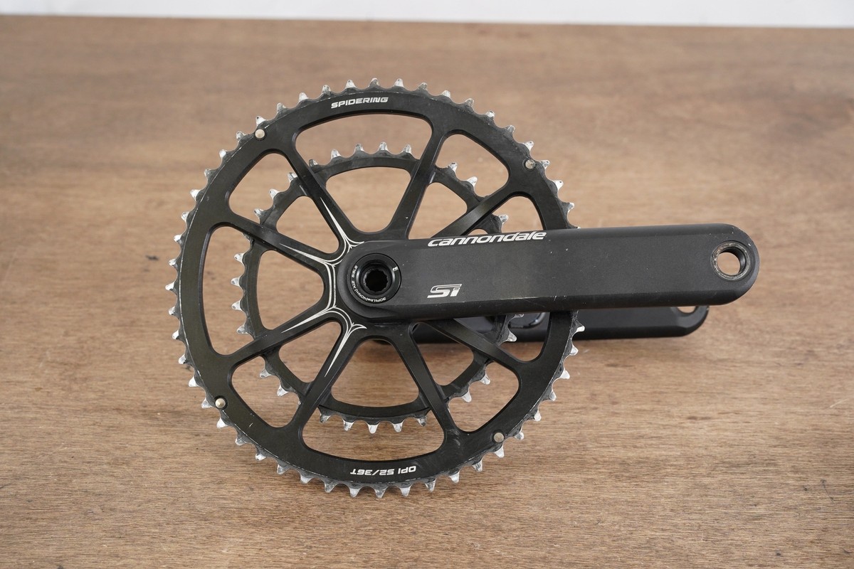 172.5mm 52/36T BB30 Cannondale Hollowgram Si 4iiii Power Meter 