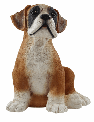 Deco Figura Perro Figurilla de Boxer Cachorro Colección Castagna Resin Altura - Imagen 2 de 6