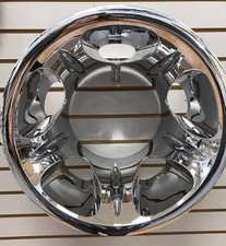 New 2008-2010 Gmc Sierra 3500 1-ton Dually Rear 17 Wheel Simulator Chrome
