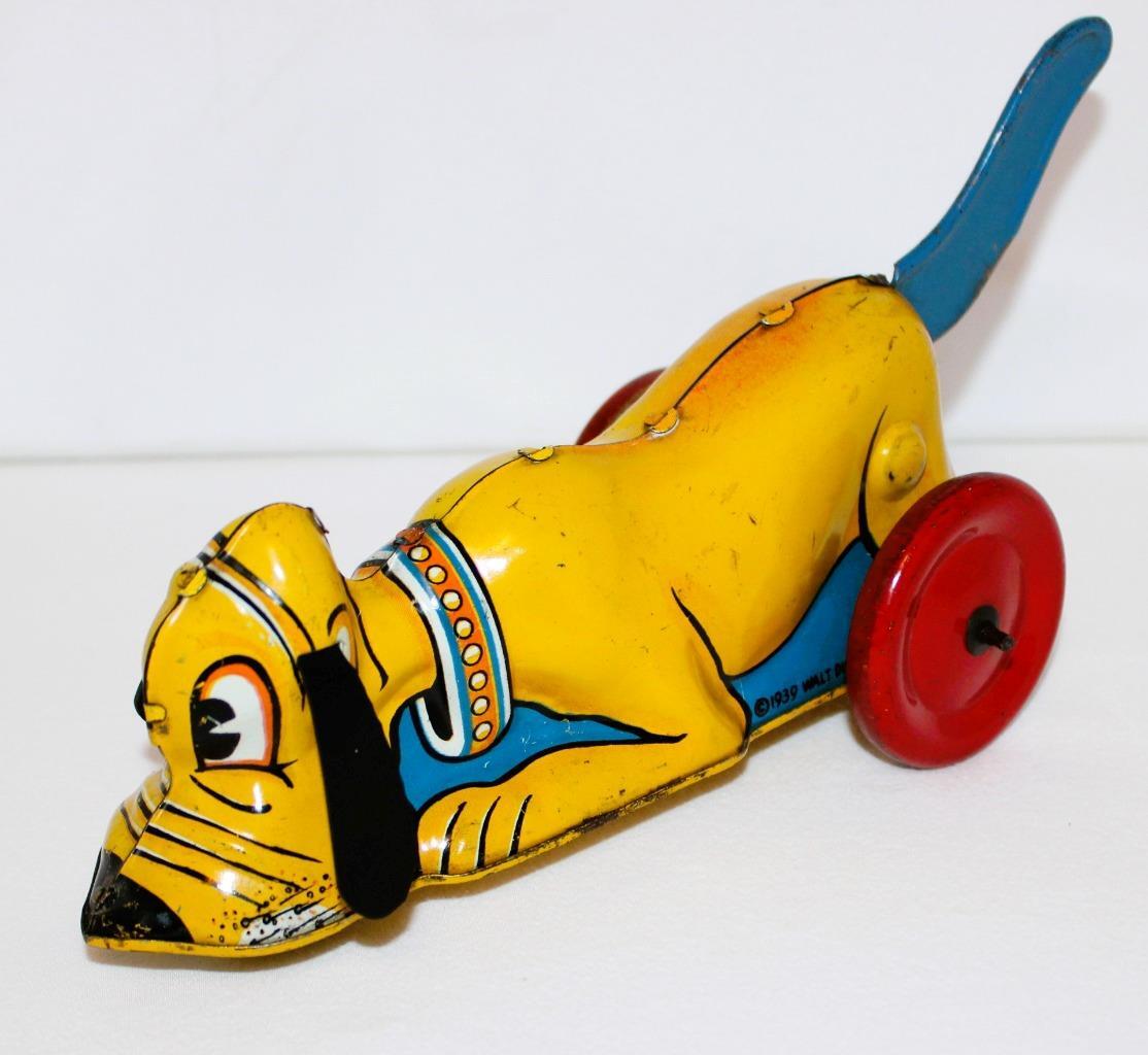 EX! DISNEY 1939 PLUTO TIN MARX 