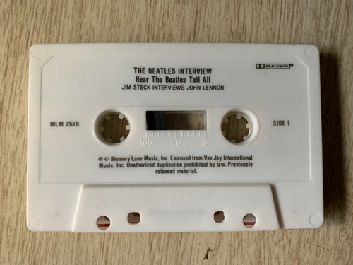 The Beatles Interview -Hear The Beatles Tell All Cassette Jim Steck PLAY TESTED - Picture 4 of 6