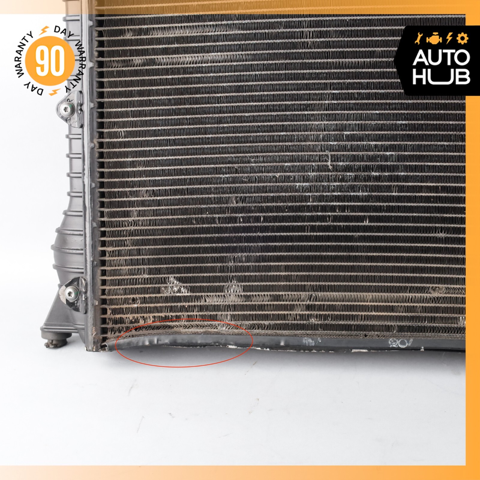 03-07 Bentley Continental GTC Engine Cooling Radiator AC A/C Condenser OEM 62k