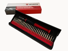 Würth® Precision Screwdriver Set - Watch - Electronical - Mobile Repair 29 pcs