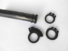 Gasgriff / Gasgriffrohr ZÜNDAPP Oldtimer uni 1&2 zügig 110mm - throttle tube