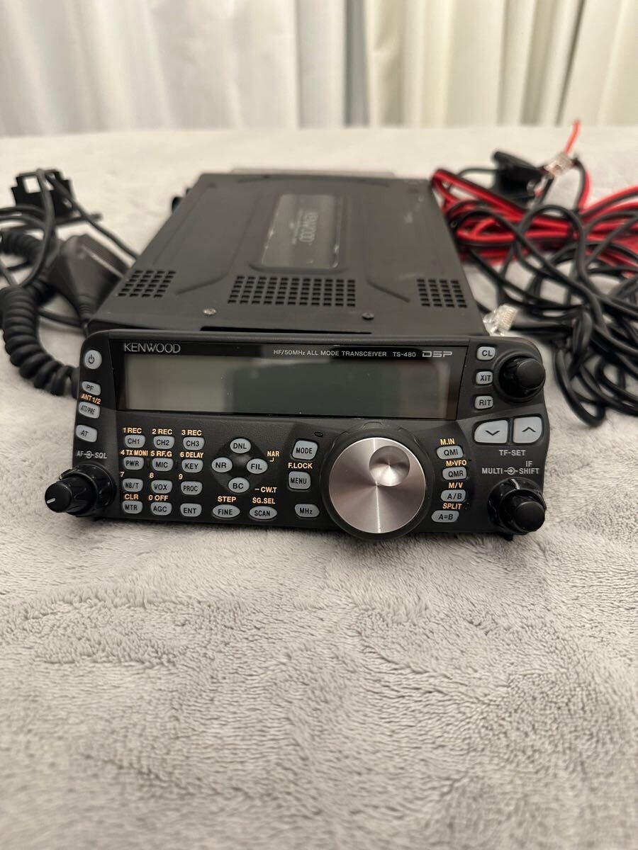Kenwood TS-480SAT HF/50MHz 100W All mode Transceiver Working Kenwood TS-480SAT HF/50MHz 100W All mode Transceiver Working