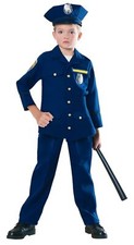 Police Officer Kids Costume Original by Rubie's  