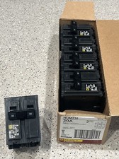 Square D HOM230 5 PACK 30 Amp 2P Circuit Breaker 120/240V Lot Of 5 NEW IN BOX