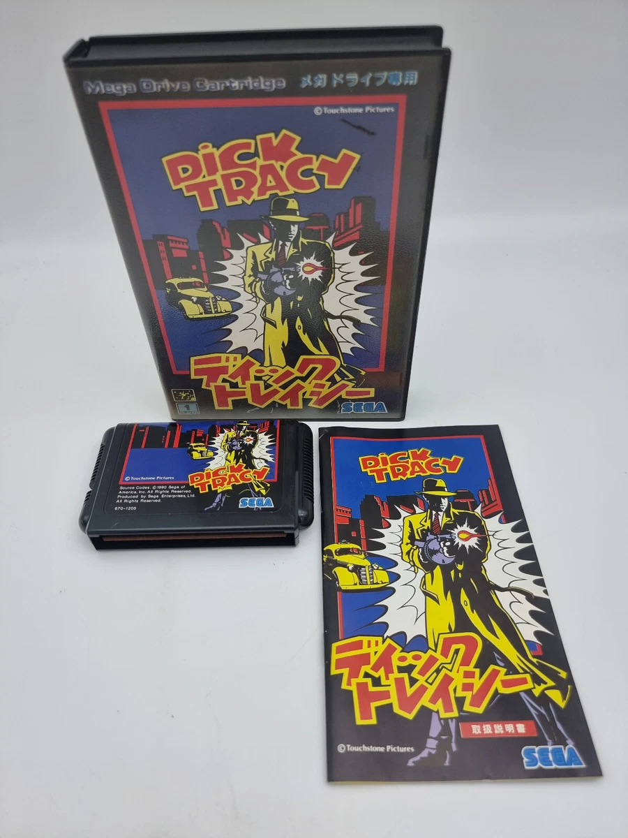 Dick Tracy SEGA Mega Drive Complet Pal EUR